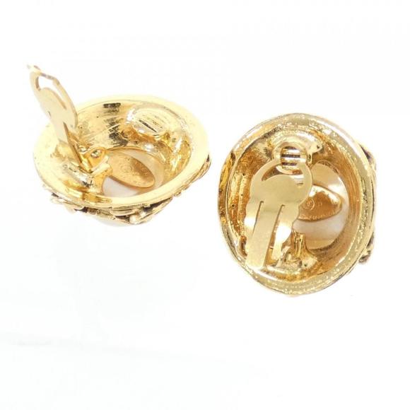 CHANEL Strass Logo Earrings - Picture 3 of 3